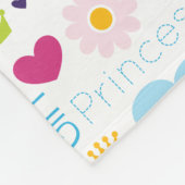 Baby Mädchen Fleecedecke (Ecke)