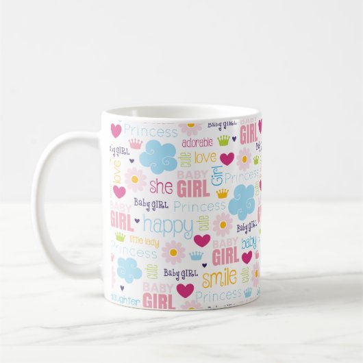 Baby Mädchen Kaffeetasse (Links)