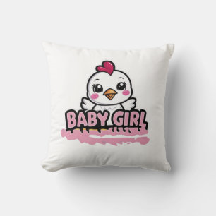 Baby Mädchen Kissen