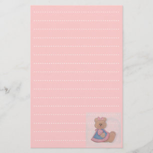 Baby-Mädchen-Liste-Planer Briefpapier