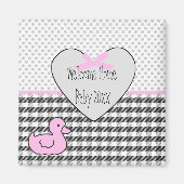 Baby Mädchen Magnet (Vorne)