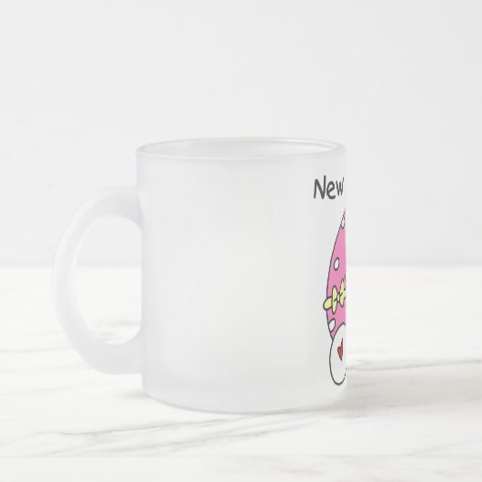 Baby-Mädchen-neue Großmutter-T - Shirts und Mattglastasse (Links)