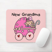 Baby-Mädchen-neue Großmutter-T - Shirts und Mousepad (Mit Mouse)