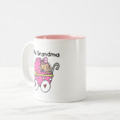 Baby-Mädchen-neue Großmutter-T - Shirts und Zweifarbige Tasse (Vorderseite Links)