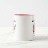 Baby-Mädchen-neue Großmutter-T - Shirts und Zweifarbige Tasse (Mittel)