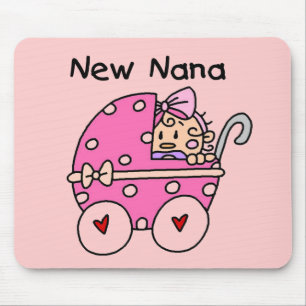 Baby-Mädchen-neue Nana-T - Shirts und -geschenke Mousepad