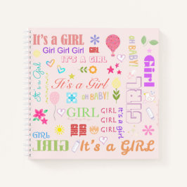 Baby Mädchen Notizblock