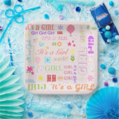 Baby Mädchen Pappteller (Party)