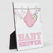 BABY-MÄDCHEN-PARTY-EINZELTEIL-DEKOR FOTOPLATTE (Seite)