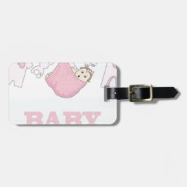 BABY-MÄDCHEN-PARTY-EINZELTEIL-DEKOR GEPÄCKANHÄNGER