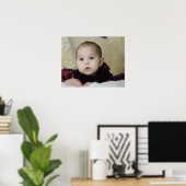 Baby Mädchen Poster (Heimbüro)