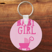 Baby Mädchen Schlüsselanhänger (Vorderseite)
