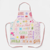 Baby Mädchen Schürze (Vorderseite)