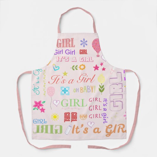 Baby Mädchen Schürze (Vorderseite)