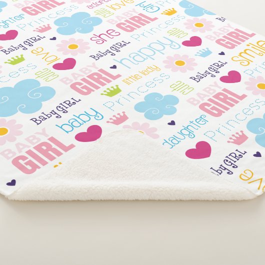 Baby Mädchen Sherpadecke (3/4)