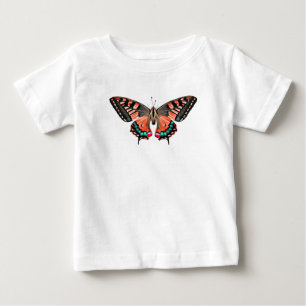 Baby Mädchen T-Shirt Schmetterling