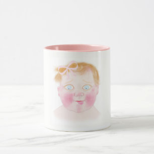 Baby-Mädchen-Tasse von ORDesigns. Tasse