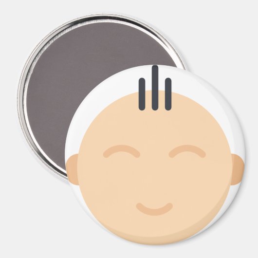 Baby Magnet (Vorderseite/Rückseite)