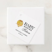Baby-Make-Tränke Owl Typografie Geschenkanhänger (Beispiel)
