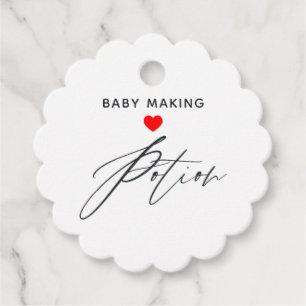 Baby Making Potion Baby Dusche Vielen Dank Geschenkanhänger