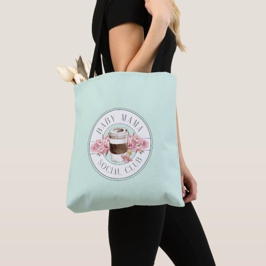 Baby Mama Social Club Aqua Tasche (Von Nahem)
