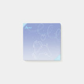 Baby Mammoth Post-it Klebezettel (Vorderseite)