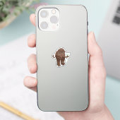 Baby Mammoth Tasse Aufkleber (Telefon)