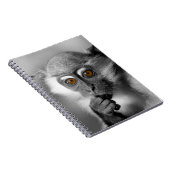 Baby Mangabey Monkey Notizblock (Rechte Seite)