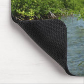 Baby Mangrove Trees in der Karibik Mousepad (Ecke)