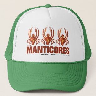 Baby Manticores Vintag Graphic Truckerkappe