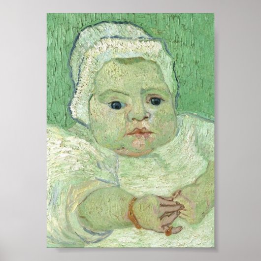 Baby Marcelle Roulin, Vincent van Gogh Poster (Vorne)