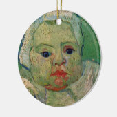 Baby Marcelle Roulin von Vincent van Gogh Keramikornament (Links)