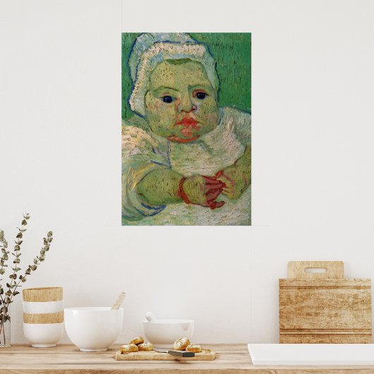 Baby Marcelle Roulin von Vincent van Gogh Poster (Küche)