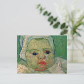 Baby Marcelle Roulin von Vincent van Gogh Postkarte (Stehend Vorderseite)