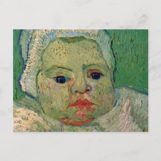 Baby Marcelle Roulin von Vincent van Gogh Postkarte (Vorderseite)
