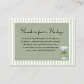 Baby Martini 'tini-one' Books for Baby Begleitkarte (Vorderseite)