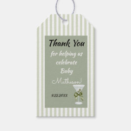 Baby Martini 'tini-one'  Geschenkanhänger