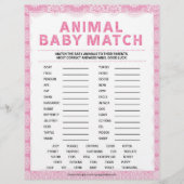 Baby Match [Luxury Lace [Pink] Briefbogen (Vorderseite)