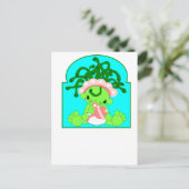 Baby Medusa Postkarte (Stehend Vorderseite)
