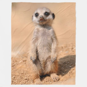 BABY MEERKAT FLEECEDECKE