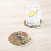 Baby Meerkat Untersetzer (Seite)