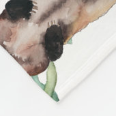 Baby-Meilenstein-Decken-Bärn-Kranz-und Fleecedecke (Ecke)