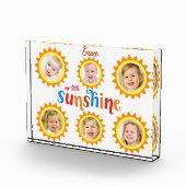 Baby Meilensteine Little Sunshine Fotoblock (Rechts)