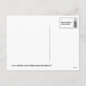 Baby: mein erster Valentinsgruß - Feiertagspostkarte (Rückseite)