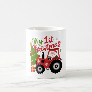 Baby Mein erstes Weihnachten Xmas Kleinkind Santa Kaffeetasse
