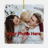 Baby-Memorial Keramikornament (Rückseite)