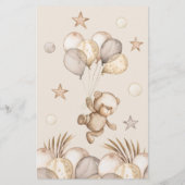 Baby Memory Baby Bear Babydusche (Rückseite)