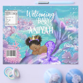 Baby Mermaid Baby Dusche Chip Bag Flyer (Einzeln)