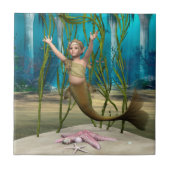 Baby Mermaid Fliese (Vorderseite)