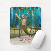 Baby Mermaid Mousepad (Mit Mouse)